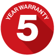 Rinnai 5 Year Warranty