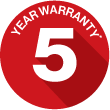 Rinnai 5 Year Warranty