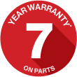 Rinnai 7 Year Warranty