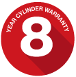 Rinnai 8 Year Warranty