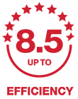 Rinnai - Up to 8.5 Star Energy Efficiency Rating